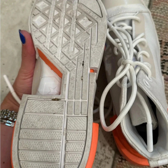 Converse All Star Disrupt CX High Top Sneaker White and Mango - Picture 8 of 10